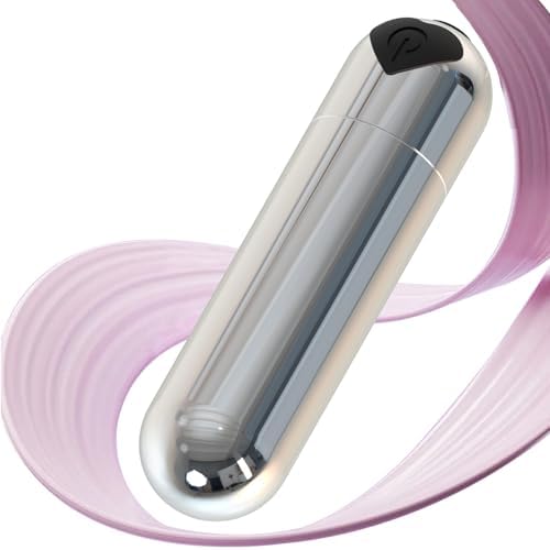Mini Handheld Electric Back Massager Waterproof Quite Massager, Portable Massager for Back Neck Shoulder Body,Silver - Image 4