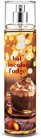 Hot Chocolate Fudge Body Lotion & Body Mist Bundle – 10oz Moisturizing Lotion + 8oz Fragrance Spray | Sweet Cocoa & Fudge Scented Bath & Body Set Gift – Mother's Day Gift for Mom - Image 2