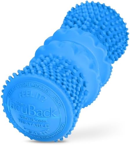 Dr. Cohen’s Deep Tissue Massage Roller-acuBack Heatable Massage Roller - Better Than Any Foam Roller for Exercise, Massage and Muscle Recovery- Physical Therapy Back Roller Muscle Massager Tool by Dr.+Cohen%27s+acuball