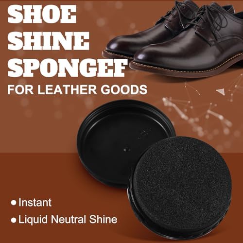 Loopeer 6 Pcs Shoe Shine Sponge - Image 3