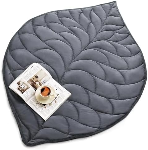 Weighted Blanket for Adults, 10 lbs, 60" x 78" washable Blankets, Gray by Kaisa