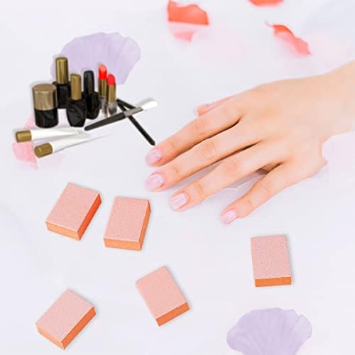 MARYTON Nail Buffer Mini Block Files, 80/100 Grit, Orange, 130 PCS - Image 7