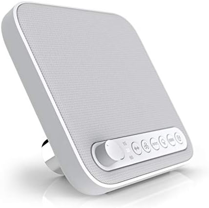 Pure Enrichment Wave Premium Sleep Sound Machine with USB Charger - Seamless Looping with 6 Soothing All-Natural Sounds, & Auto-Off Timer - Easily Portable for Travel (White) Patented Design by Unknown