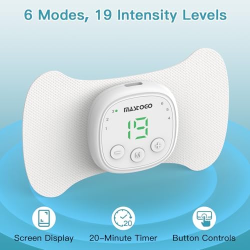 MASTOGO Wireless TENS Unit with Display for Effective Back Pain Relief - Image 3