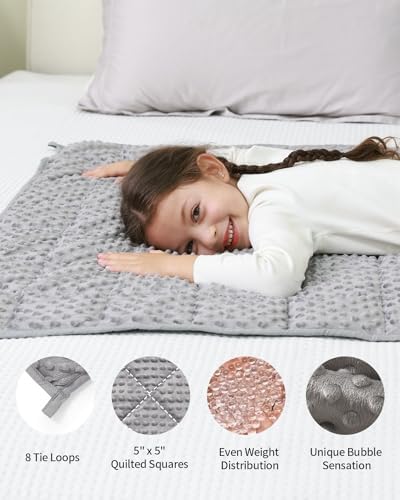 Mr. Sandman Weighted Blanket for Sleeping 5 lbs, 36 x 48 Inches - Image 4