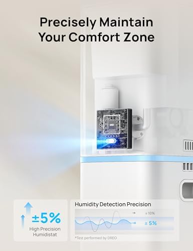 DREO 11L Smart Humidifier Large Room 700 ft², Humidifiers for Bedroom, 100H - Image 5