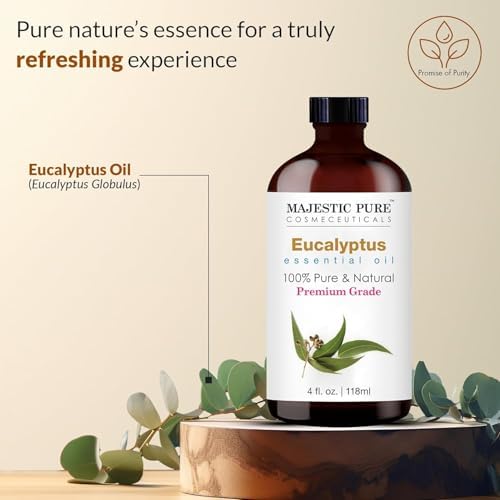 Majestic Pure Eucalyptus Essential Oil for Diffuser - 4 Fl Oz (Pack of 2) - Image 3