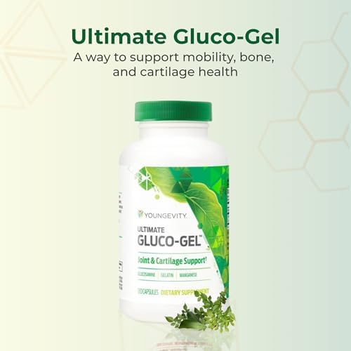 Youngevity Ultimate Gluco-Gel Glucosamine & Gelatin Support, 120 Capsules - Image 2