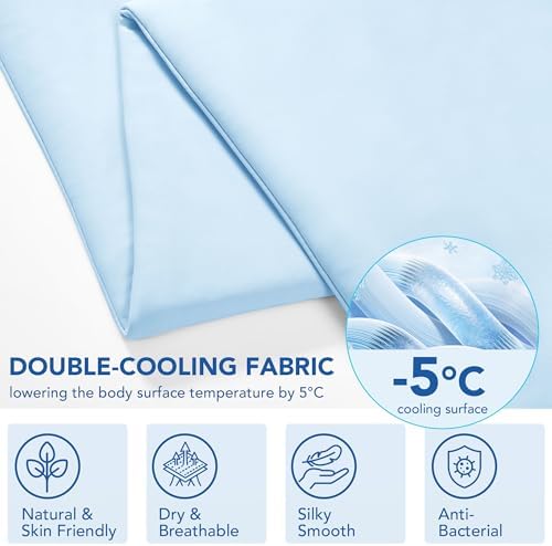 Deconovo Cooling Blanket Queen for Hot Sleepers, Dual Sided Cool Touch - Image 4