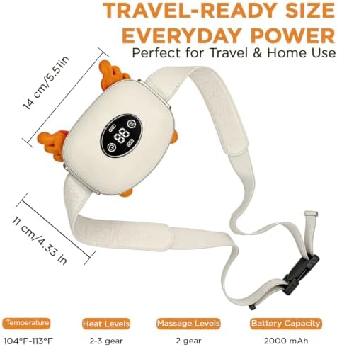 Neck Massager with Heat Cordless Neck and Shoulder Massager - Image 2