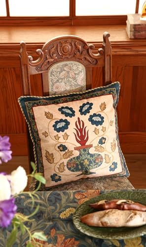 patdrea Designer Velvet Throw Pillow Cover,Set of 2,18"x18"-HerbertA - Image 7