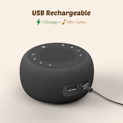 Buffbee Pro 2nd Gen| Sound Machine, Alarm Clock with Bluetooth Speaker - Image 6