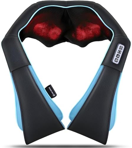 Mo Cuishle Shiatsu Back Shoulder and Neck Massager with Heat, Gifts for Mom by MoCuishle