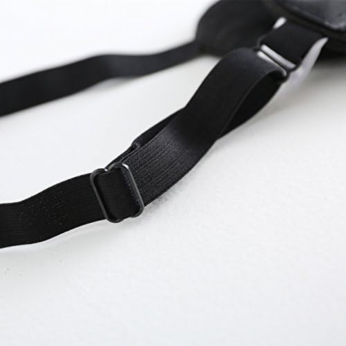 Tim & Tina 100% Silk Sleep Mask Comfortable,Super Soft Blindfold Eye mask Block Light for Sleeping,Shift Work,Naps,Travel,Yoga with Adjustable Strap (Black) - Image 3