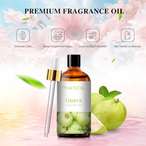 PHATOIL Guava Fragrance Oil for Diffuser Aromatherapy 3.38FL.OZ - Image 3