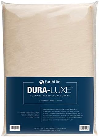 EARTHLITE DURA-Luxe Flannel Massage Table Sheet Set Durable, Soft, Luxurious Comfort, Double-Napped Top Sheet & Crescent Cover - Image 6