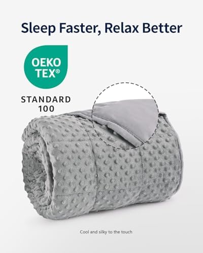 Mr. Sandman Weighted Blanket for Adults, King Size 30 lbs, 88 x 104 Inches - Image 5