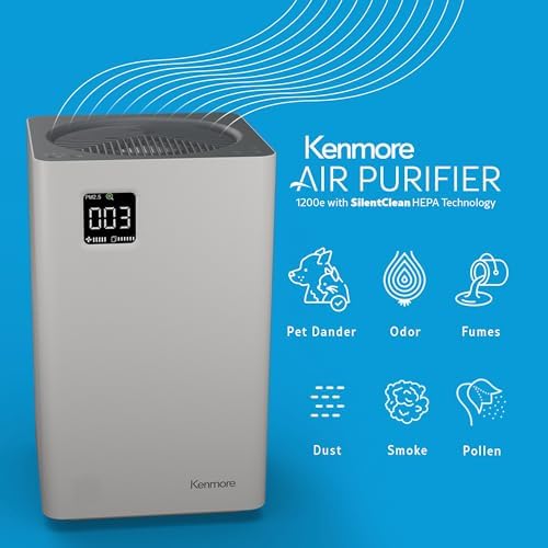 Kenmore Air Purifiers with H13 True HEPA Filter, Covers Up to 1200 Sq.Foot - Image 2