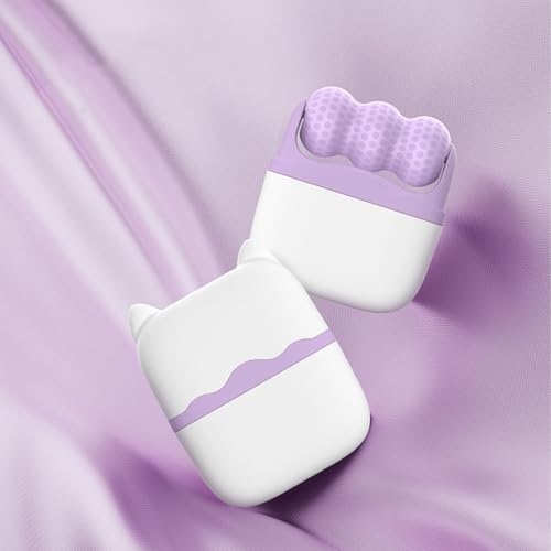 Ice Roller for Face and Eyes - 2 in 1 Cooling Facial Roller Skin Care Tool with Travel Case for Men Women - Image 5