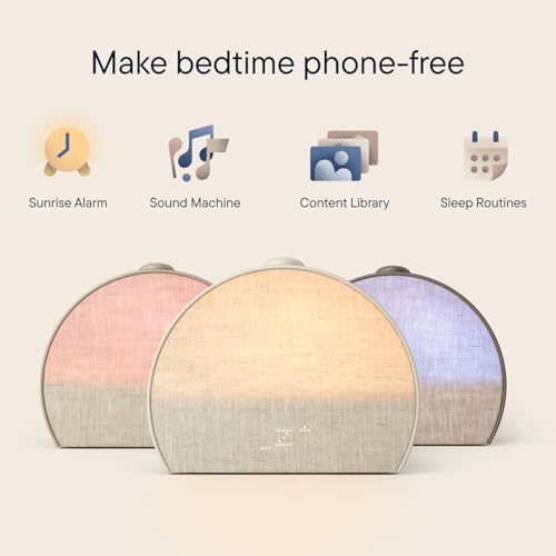 Hatch Restore 3 Sunrise Alarm Clock & Sound Machine, Smart Light (Greige) - Image 2