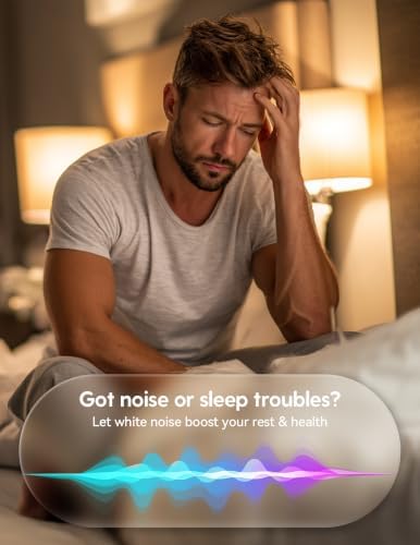 Babelio White Noise Sound Machine (Pocket Mini Pro) | 1000mAh Large Battery, 25 Non-looping Sounds for Adults, Kids & Babies, Timer, Memory Function, Pocket-Sized & Travel Essentials, White 2 Pack - Image 5