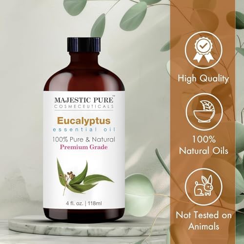 Majestic Pure Eucalyptus Essential Oil for Diffuser - 4 Fl Oz (Pack of 2) - Image 2