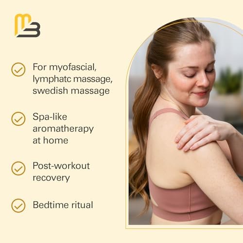 Lymphatic Drainage Oil for Massage Therapy with Ylang Ylang, 8 fl oz by M3 - Image 6