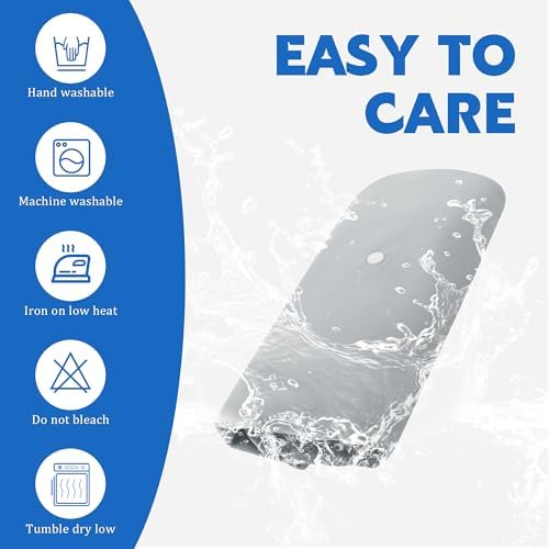 BALAPET 2 Pcs Velvet Cervical Neck Pillow Case, Soft Elasticity Pillowcase for Ergonomic Cervical Neck Pillow,Fuzzy Warm Flannel Pillow Cases with Zipper, Cover Only(Light Gray) - Image 6
