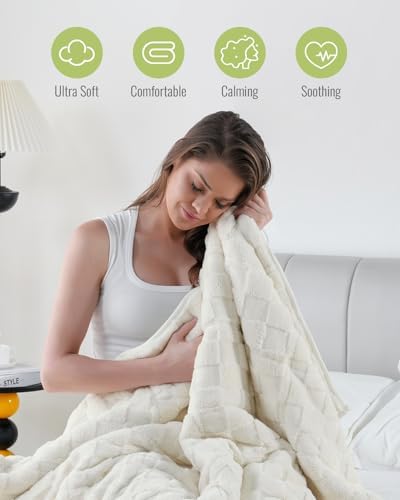 Uttermara Weighted Blankets for Adults Queen Size, 15lbs 60x80 inches - Image 4