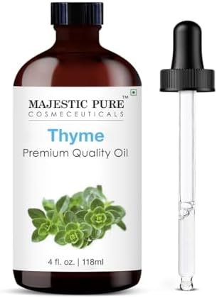 Majestic Pure Thyme Essential Oil for Diffuser - 4 Fl Oz by BeautyandPersonalCare