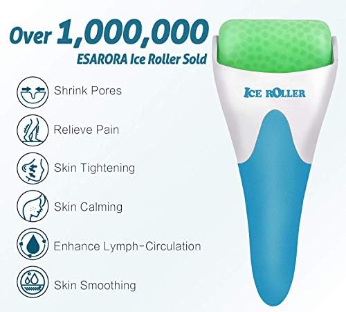 ESARORA Ice Roller for Face & Eye, Puffiness, Migraine, Pain Relief and Minor Injury, Skin Care Products - Image 2