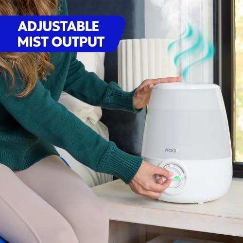 Vicks Filter-Free Ultrasonic Humidifier, Recommended by Pediatricians - Image 5