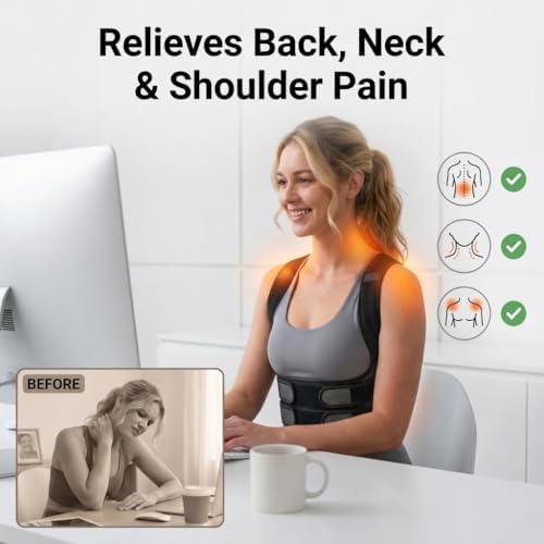 Posture Corrector for Women and Men - Back Brace & Shoulder Straightener - Image 4