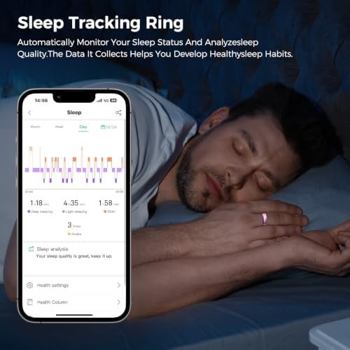 Smart Ring for Women & Men, Health Tracker Ring, Fitness Tracker Ring - Image 3