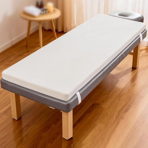 Massage Bed Topper 73x29x2 Inch Lash Bed Foam Topper with Removable Cover and Elastic Bands Non-Slip Massage Table Pad for Spa Lash Extensions Salon by Unknown