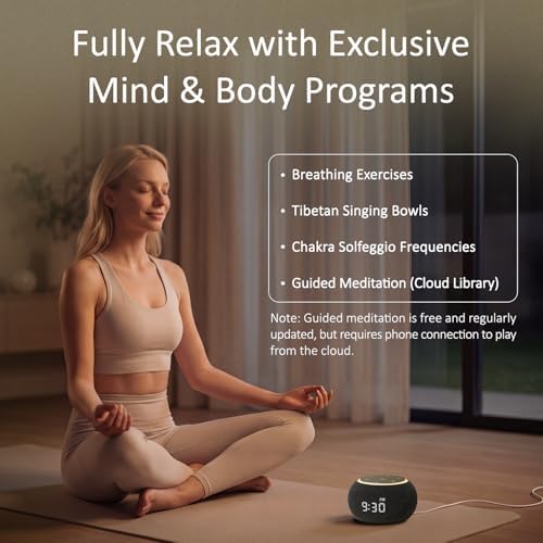 Hotmoon Luna Pro Smart Sound Machine, 507 Sounds, Dual-Stage Alarm, Plug in - Image 3