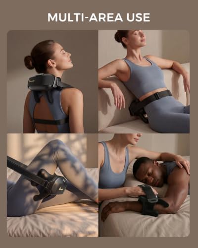 Neck Massager for Pain Relief Deep Tissue, Handheld Neck and Shoulder Massager with Heat, Cordless & Rechargeable Shiatsu Massager for Shoulder, Leg and Back Muscle Relaxation - Image 6