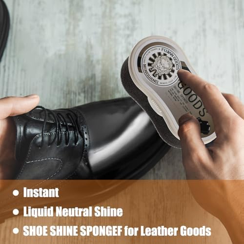 Loopeer 12Pcs Shoe Shine Sponge, Instant Leather Care - Image 6