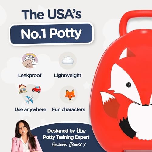 My Carry Potty - Fox Travel Potty, Award-Winning Portable Toddler Toilet Seat for Kids to Take Everywhere - Image 6