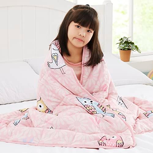 Topcee Weighted Blanket (5 lbs, 36" x 48") Cooling Throw Heavy Blanket for Sleeping Apply to 40-60 lbs, Soft Thick Breathable Blanket with Glass Bead, Easy Care - Image 3