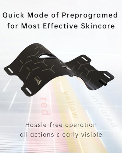 Infrared Red Light Therapy Mask for Face, Cordless Skincare Device - Image 3