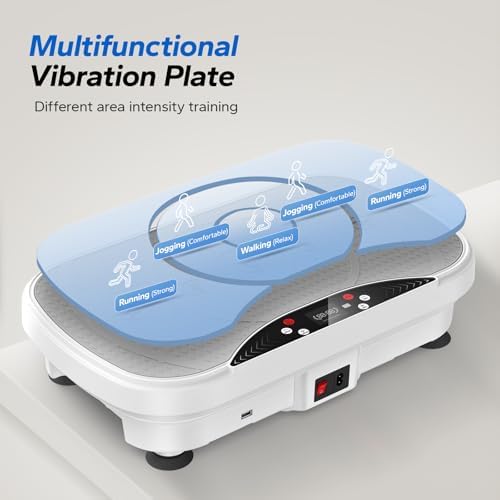 Merach V28 Vibration Plate Exercise Machine with 99 Speeds & Bluetooth - Image 4