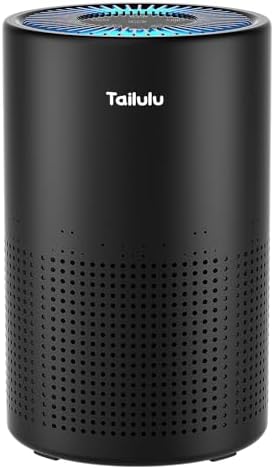 Air Purifiers for Bedroom Home, Tailulu H14 True HEPA Air Purifier Filter, Quiet Air Cleaner With 12dB Sleep Mode Night Light Speed Control Timer, Portable Small Air Purifier For Allergies Pets, AP052 by Tailulu