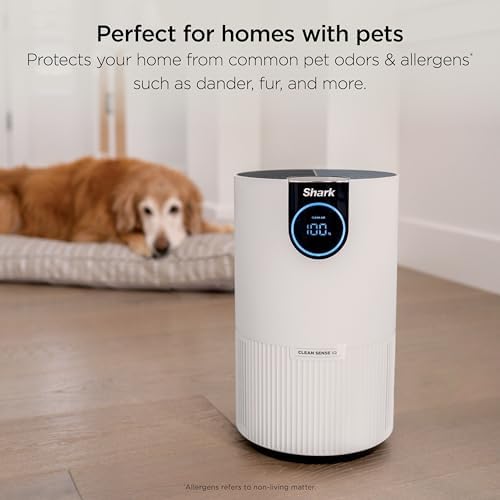 Shark Clean Sense Air Purifier with Pet Filter, HP102PET, White - Image 3