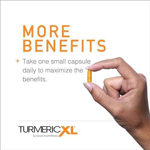 OmegaXL TurmericXL Joint Support Supplement, 250mg, 30 Capsules - Image 4