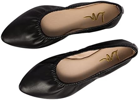Women's Ballet Flat Slip On Flats - Classic Casual Dress Shoes, Foldable Portable Travel Ballet Walking Shoes - Image 7