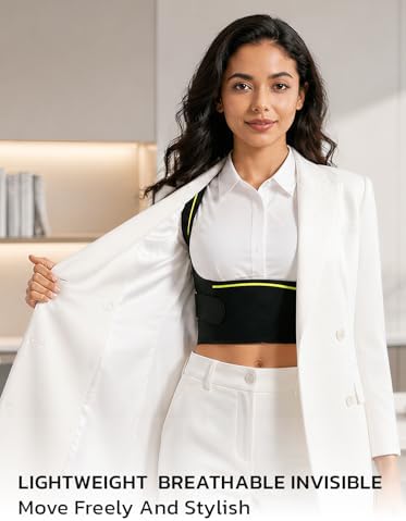 AOFIT Posture Corrector for Women, Adjustable Upper Back Brace Pain Relief - Image 4