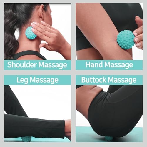 NGT new guide steps Fascia Ball, Suitable for Relaxing Muscles, Restoring Fascia, and Improving Body Condition for All Parts of the Body. (Green) - Image 2
