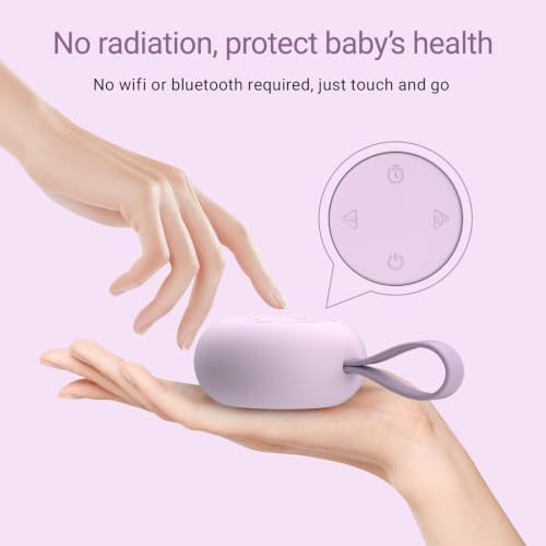 Portable Baby Sound Machine & Essentials for Babies & Kids-Purple - Image 6