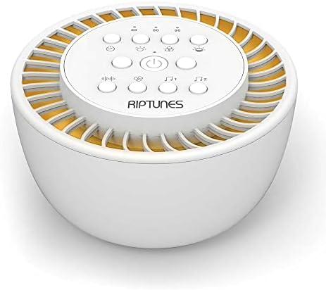 White Noise Sound Machine w/ 36 Soothing Sounds, SM136 Enjoy Your Sleep with This Great Noise Machine by Riptunes